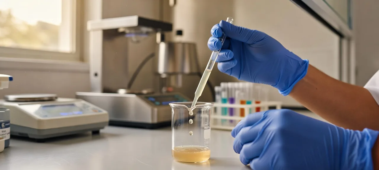 Soy protein formulation in a food laboratory